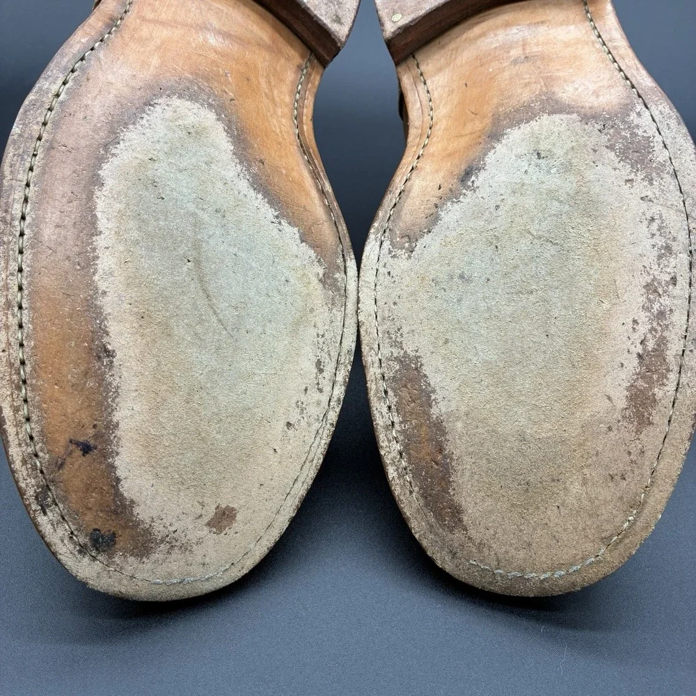 Viberg‎ x Mr Porter Boondocker Service Boots Men's 8.5 Tan Roughout Suede